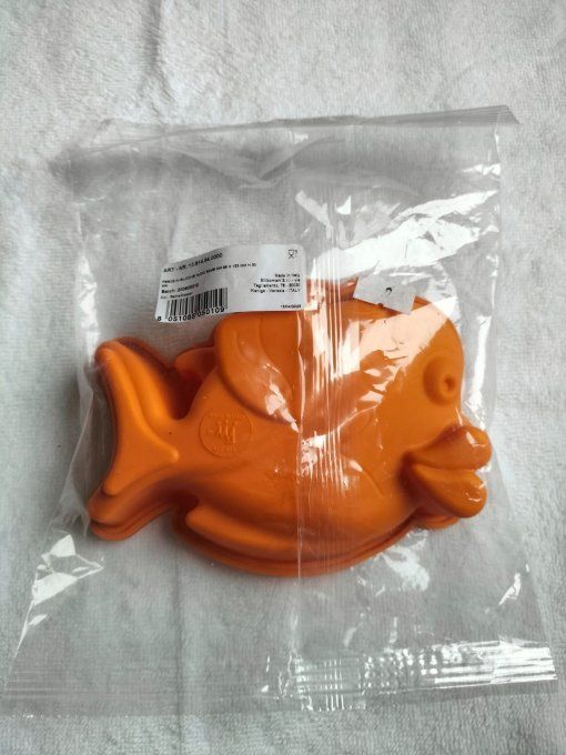 Petit moule en silicone forme poisson