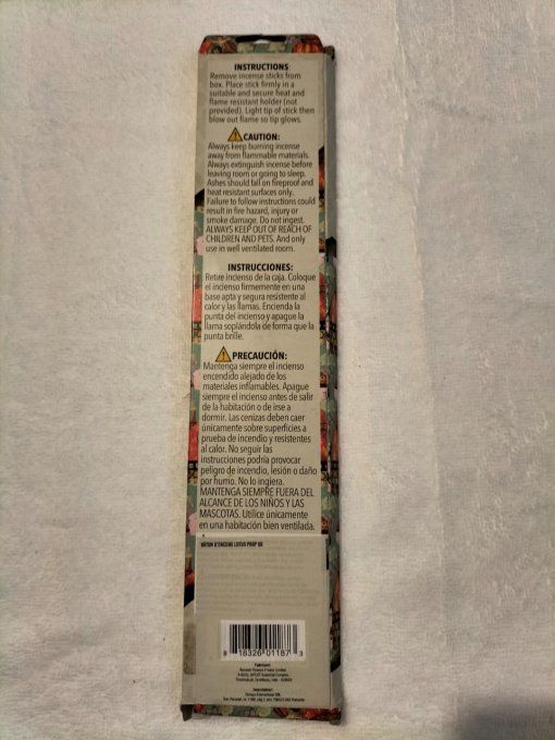 40 batons d'encens Lotus