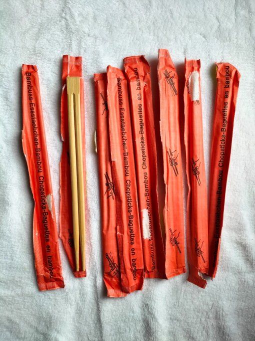 Lot 8 baguettes chinoises