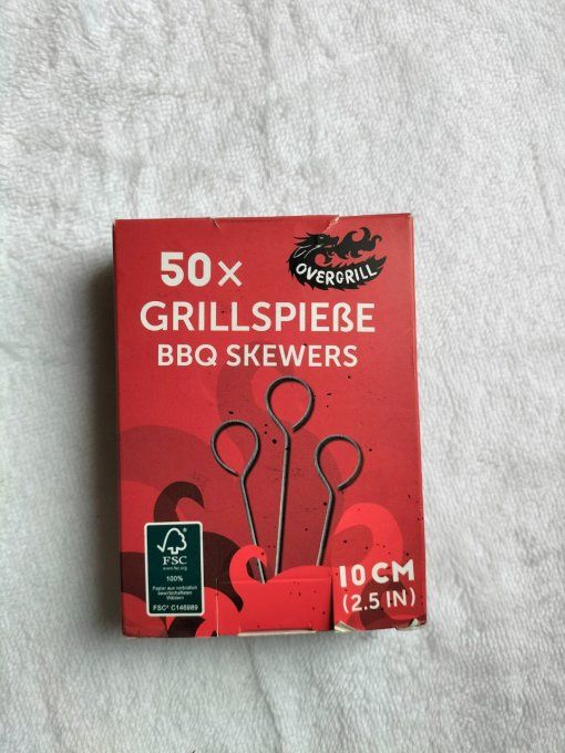 50 piques à brochette