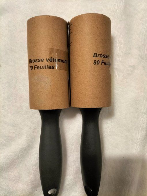 Lot de 2 rouleaux de feuilles adhésives pour vêtements