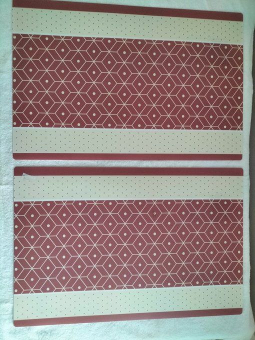 Lot de 2 sets de table