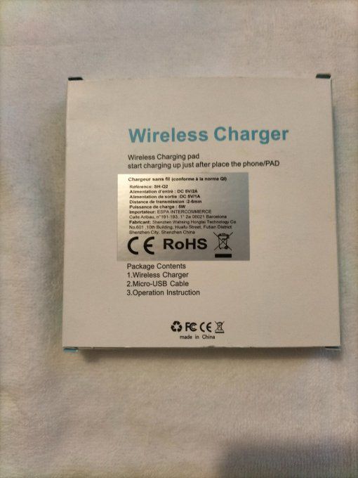 Chargeur sans fil 