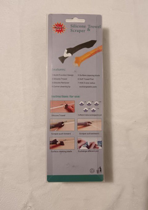 Spatule pour joint silicone
