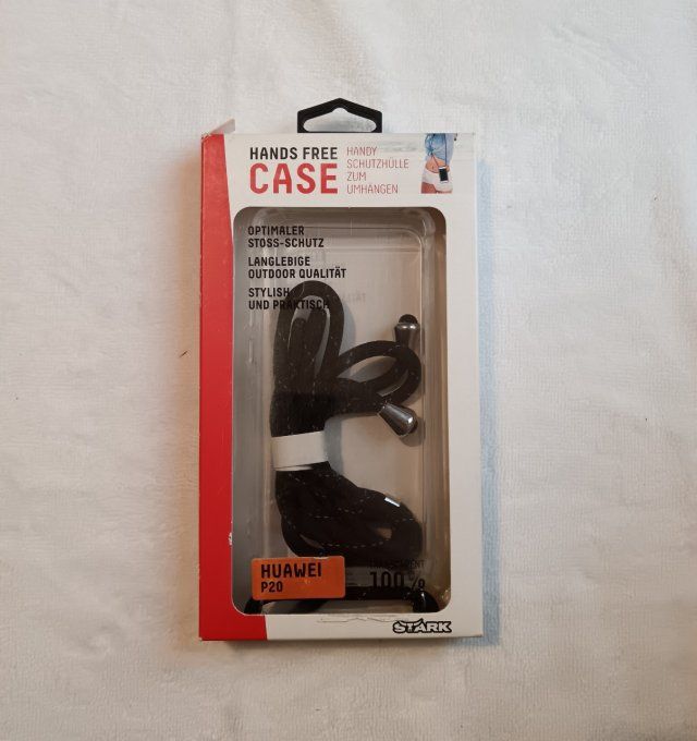 Coque pour Huawei P20 avec cordon