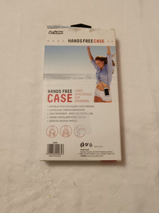 Coque pour IPHONE X/XS avec cordon