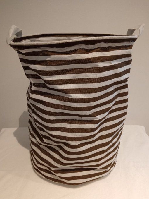 Panier de rangement souple rond