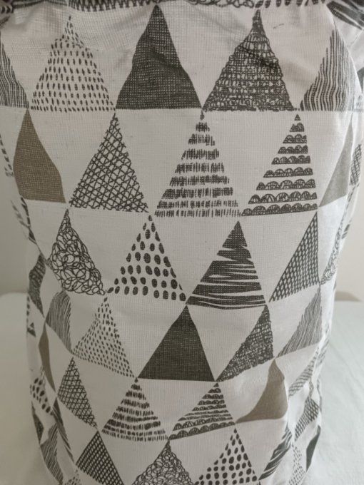 Panier de rangement souple rond
