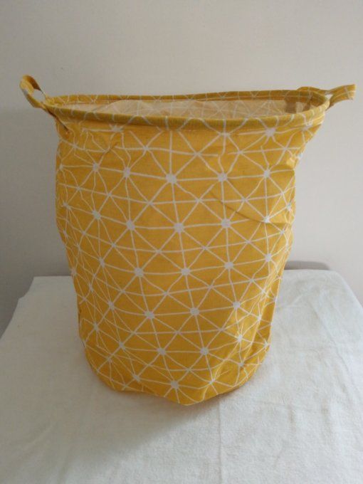 Panier de rangement souple rond