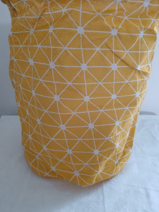 Panier de rangement souple rond