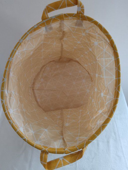 Panier de rangement souple rond