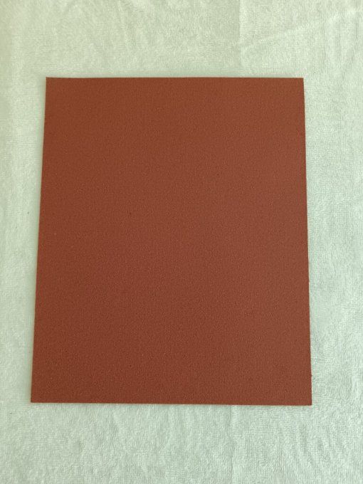 Paquet de 5 feuilles de papier abrasif grain 60