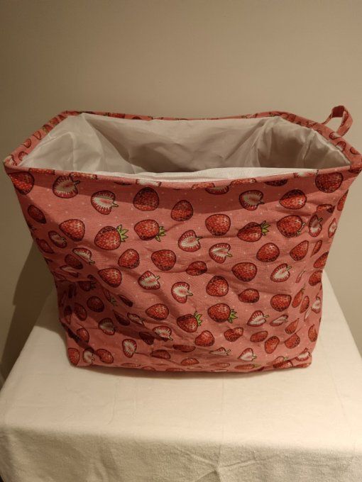 Panier de rangement souple rectangle
