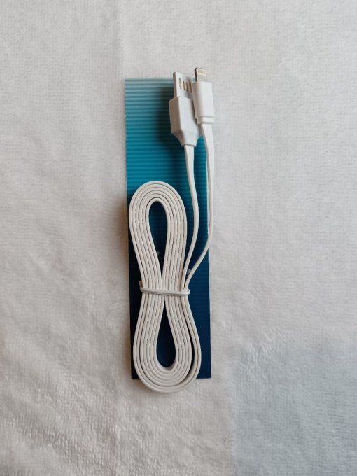 Cable chargeur (USB/IPHONE)