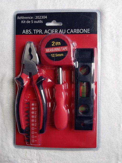 Lot de 5 outils 