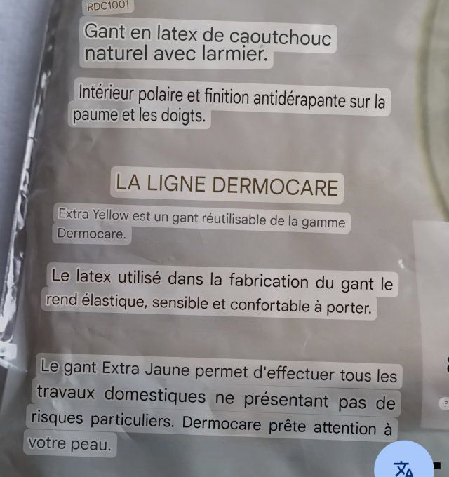 Gant en latex