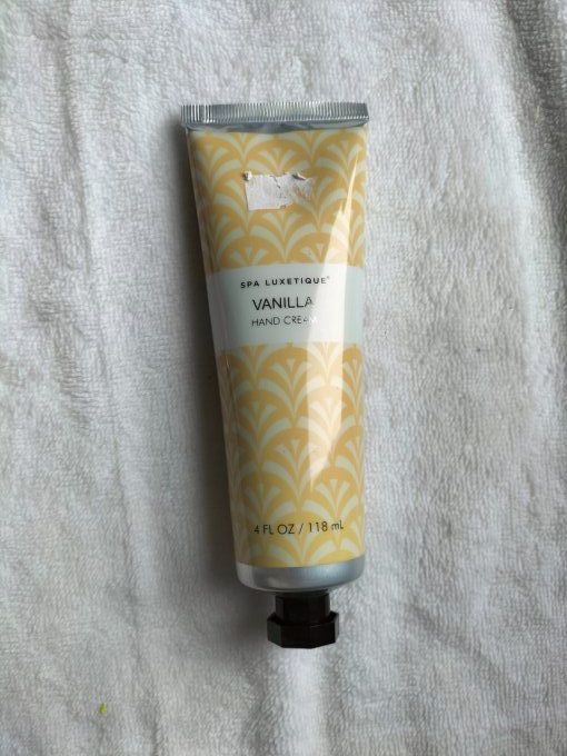 Crème pour les mains senteur vanille