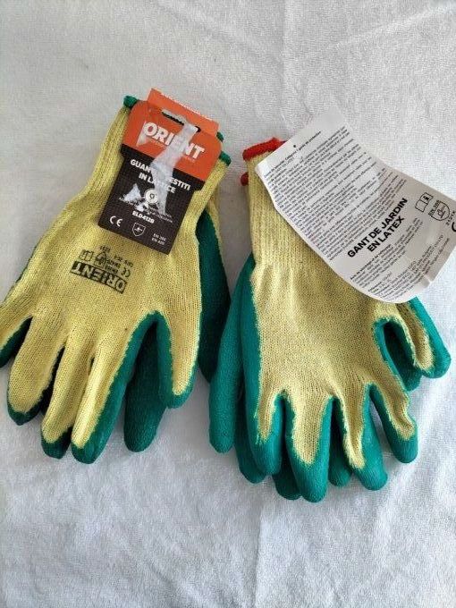 Lot 2 paires de gants de jardinage taille XL